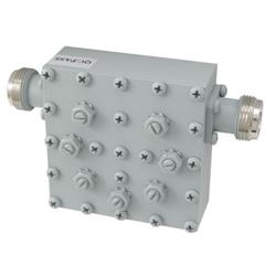 2.4 GHz超高Q值4极室内带通滤波器, 全频的图片