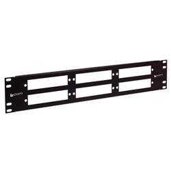 3.5×19英寸（8.9×48.3厘米）（2U）配线架，带6个FSP系列开口的图片