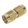 同轴线缆适配器，SMA公头/公头，镀金的图片