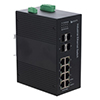IES-Series 12 Port Industrial Ethernet Switch 8x RJ45 10/100/1000TX 4x SFP 1000FX的图片