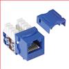 6 类 Keystone 插座, 110 / RJ45 EIA568A/B    蓝色的图片